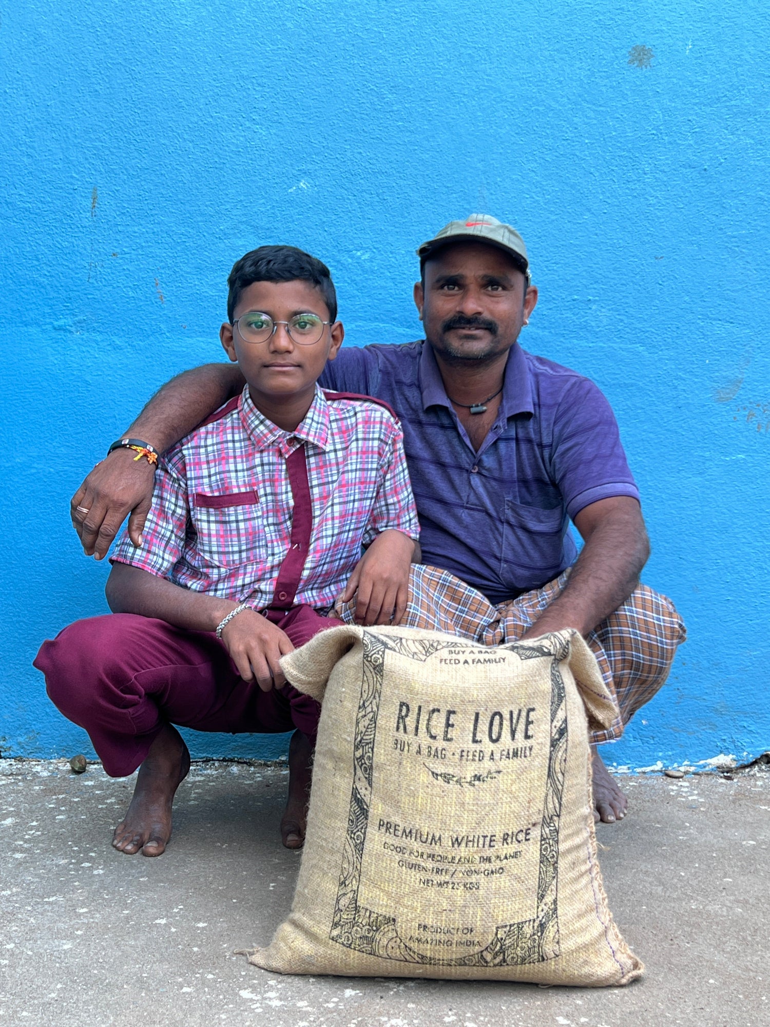 Ilaiah Thanugula Family #3235 - Rice Love