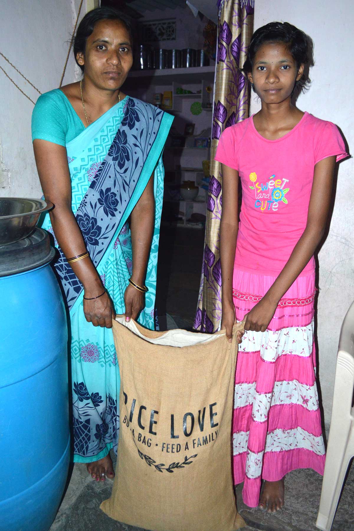 Indrakanti Sunitha Family #724 - Rice Love