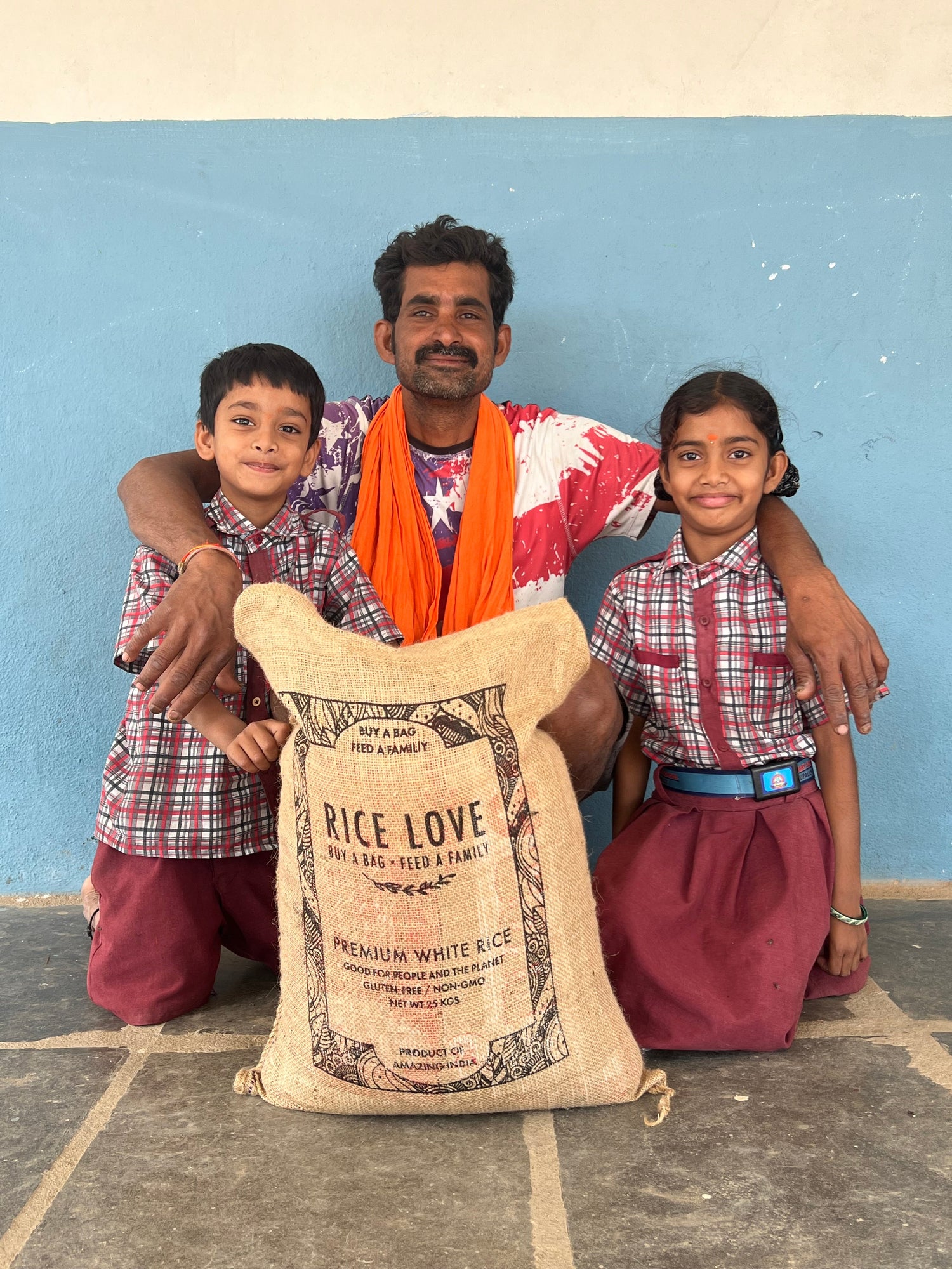 Indrasena Kandukuri Family #3301 - Rice Love