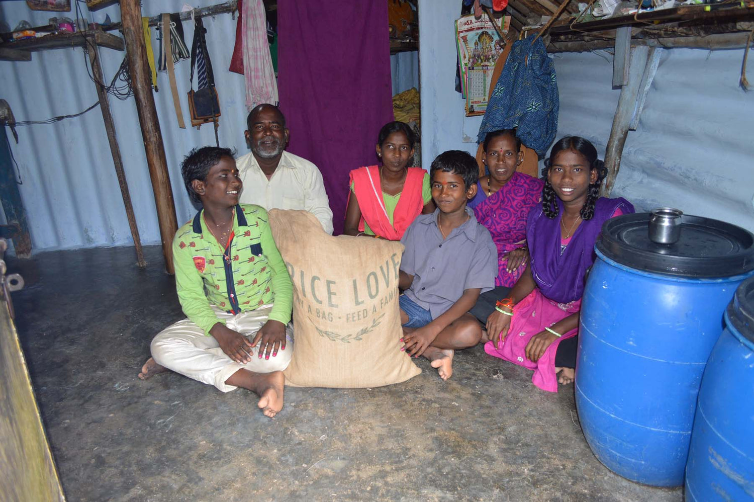 J. Hanumanthu Family #306 - Rice Love