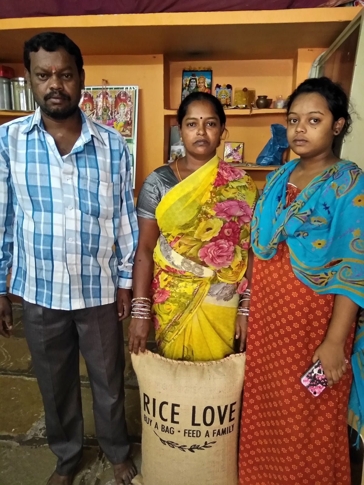 Jagathi Mohan Family #1107 - Rice Love