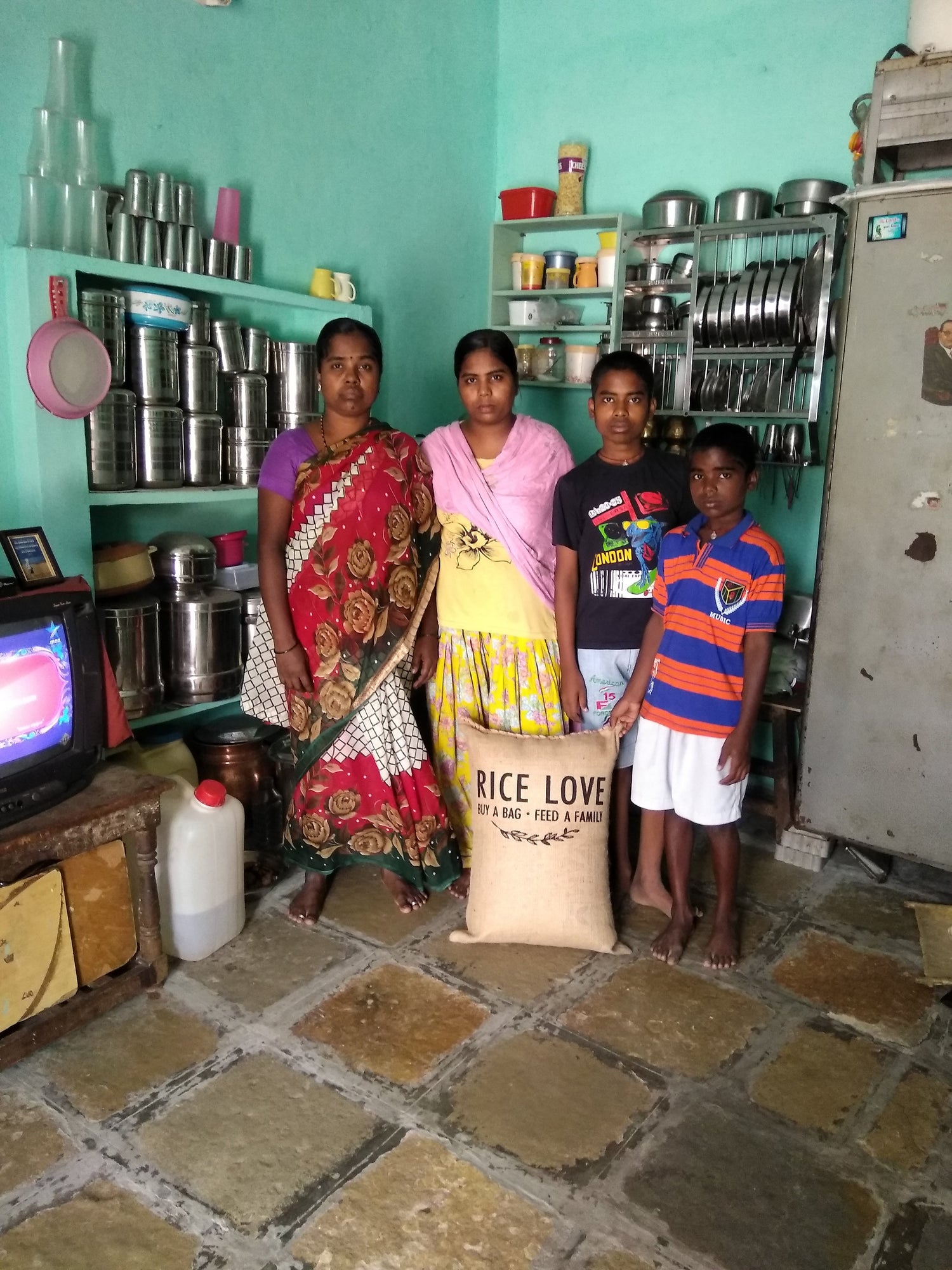 Jaggula Laxmi Family #1093 - Rice Love
