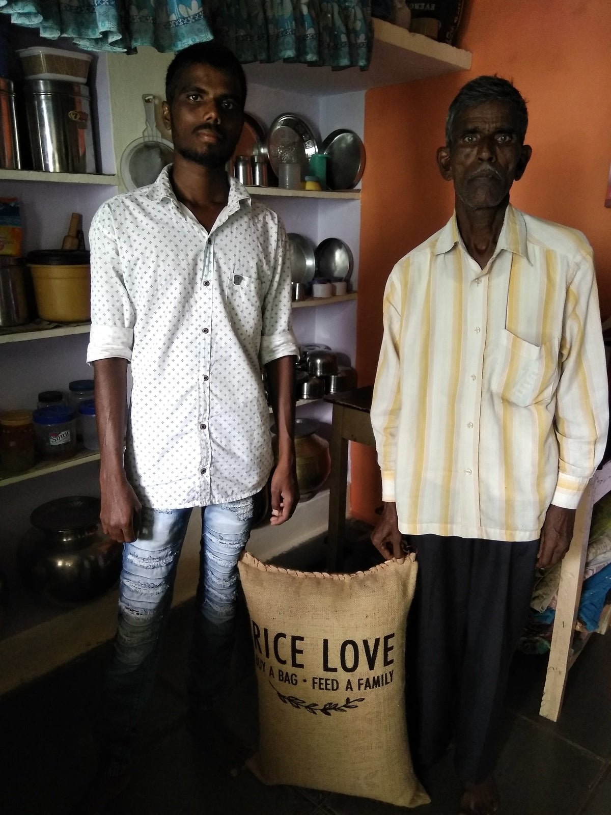 Jagithi Chandrayya Family #1122 - Rice Love
