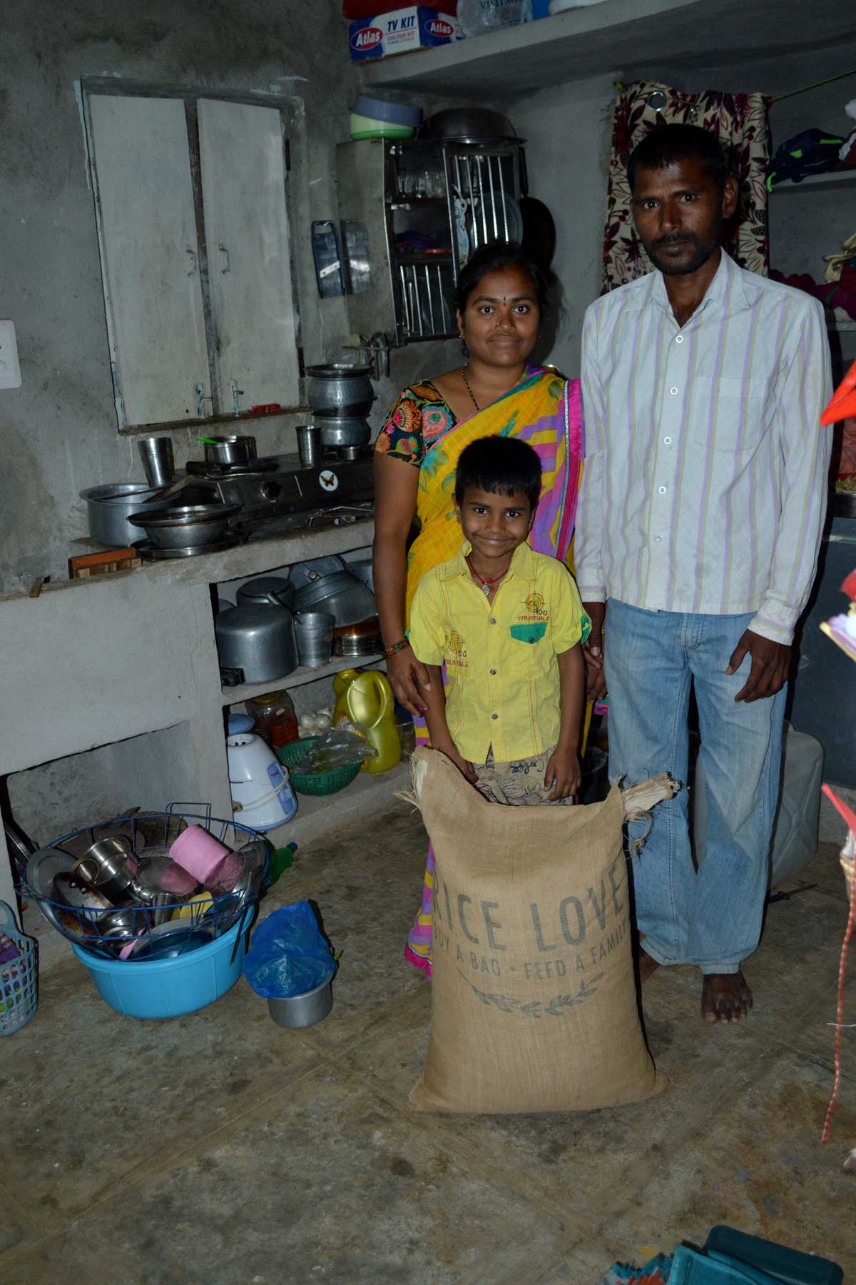 Jamadagni Gaddam Family #667 - Rice Love