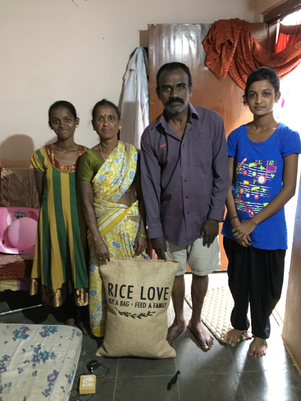 Janga Ramesh Family #1174 - Rice Love