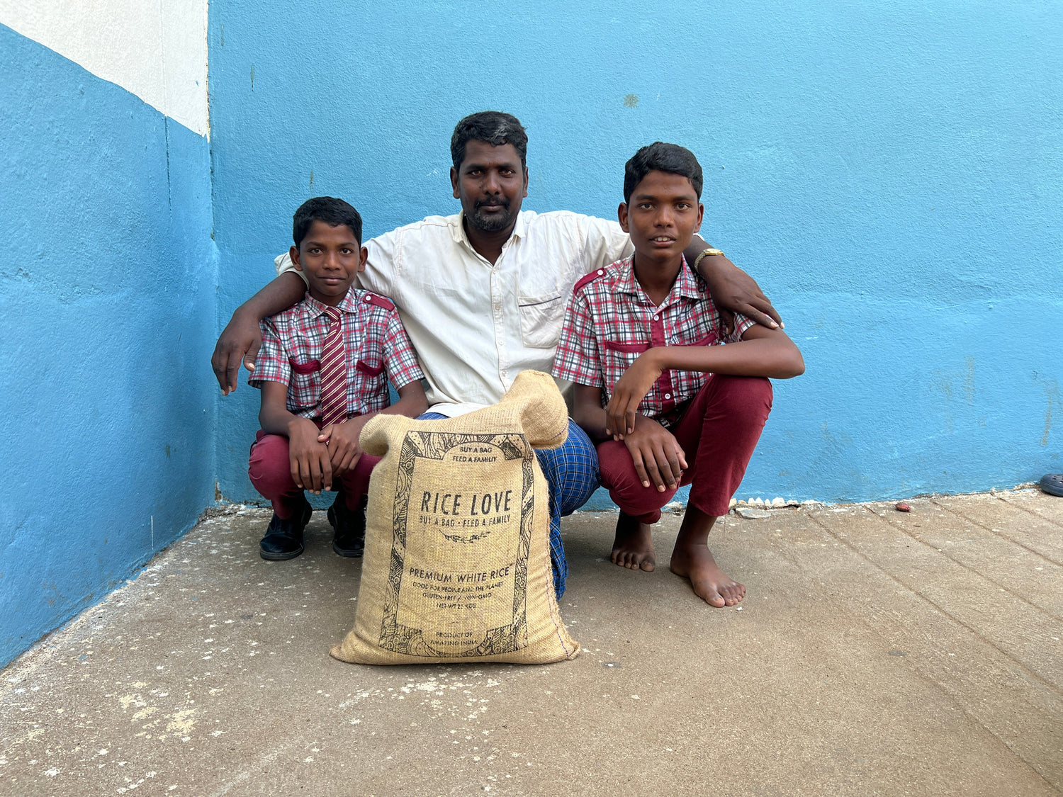 Jannaiah Narravula Family #3177 - Rice Love