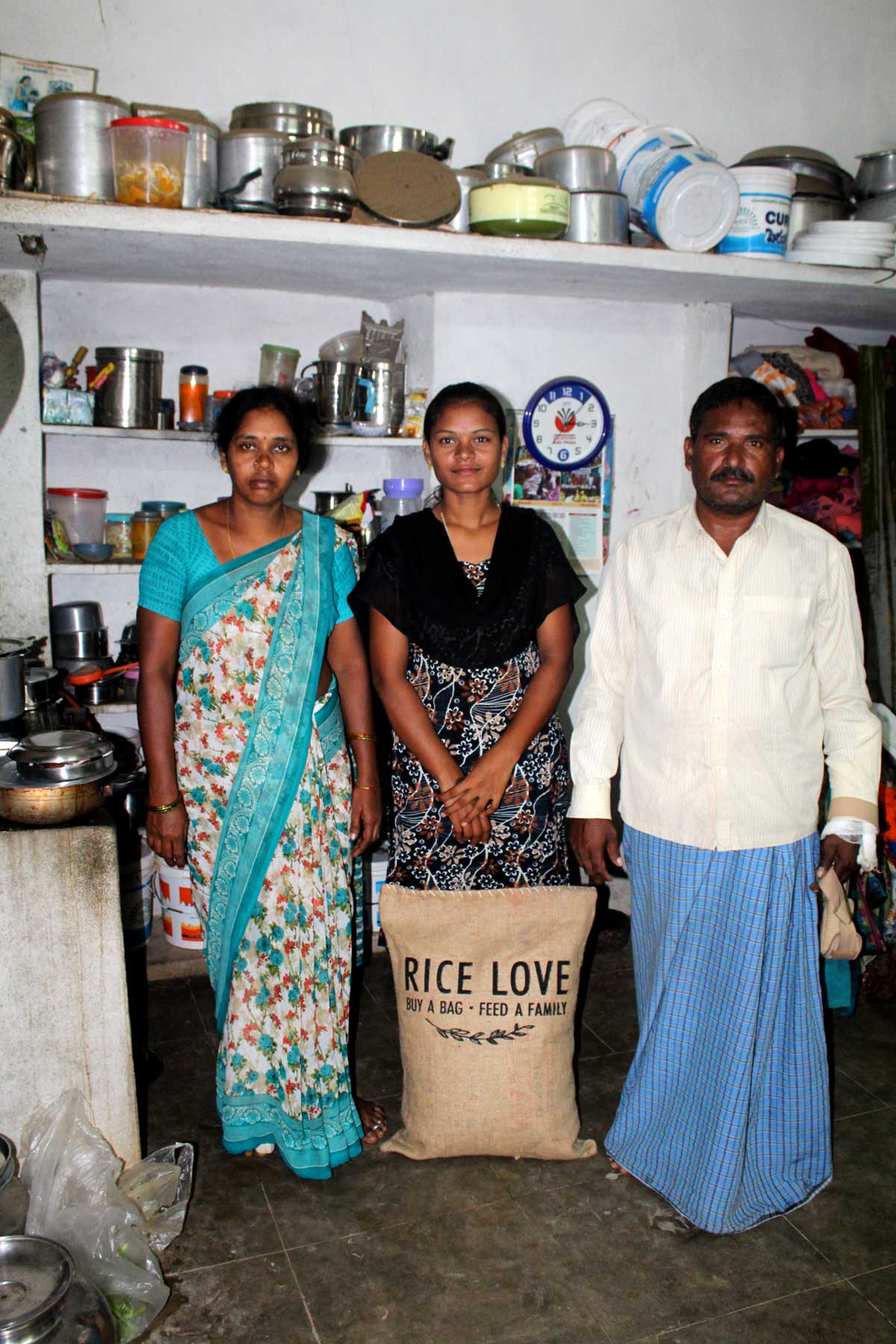 Jannu Kamalakar Family #1026 - Rice Love