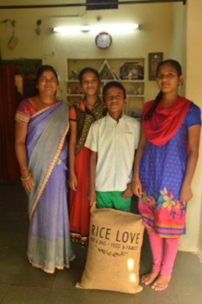 Jayamma Cheguri Family #1932 - Rice Love