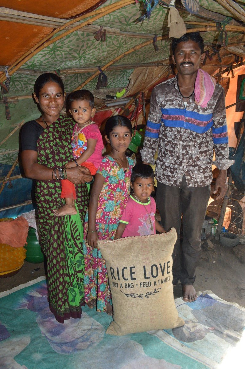 Jayappa Kadamanchi Family #1333 - Rice Love