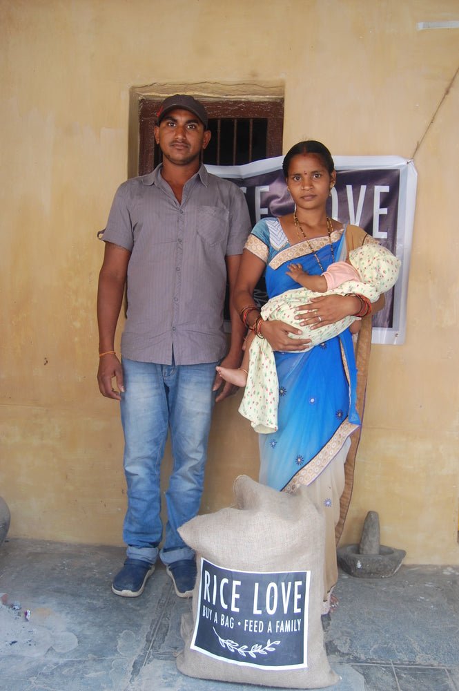 Kali Krishna Nakka Family #1668 - Rice Love