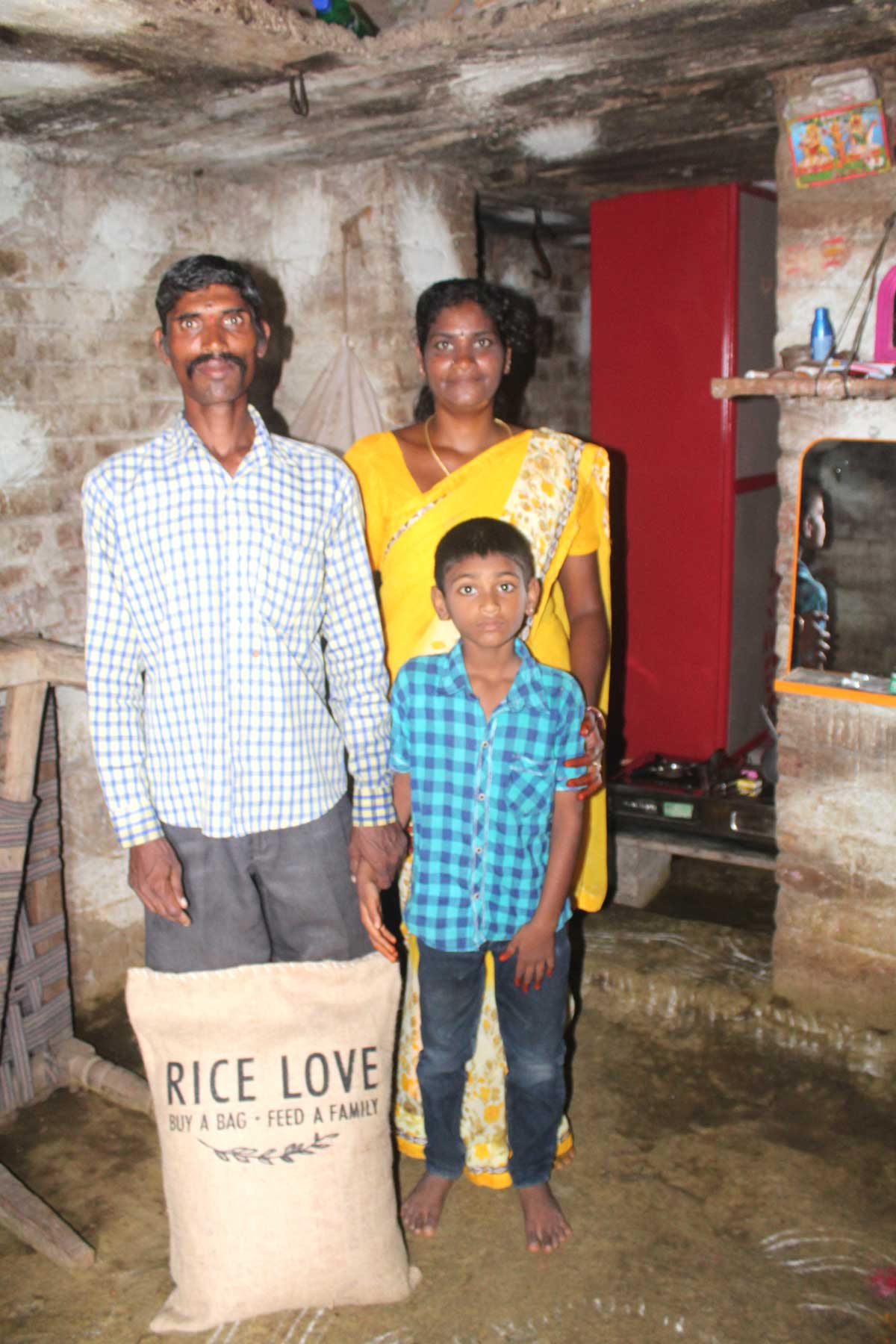 Kalvacherla Nagararaju Family #1000 - Rice Love