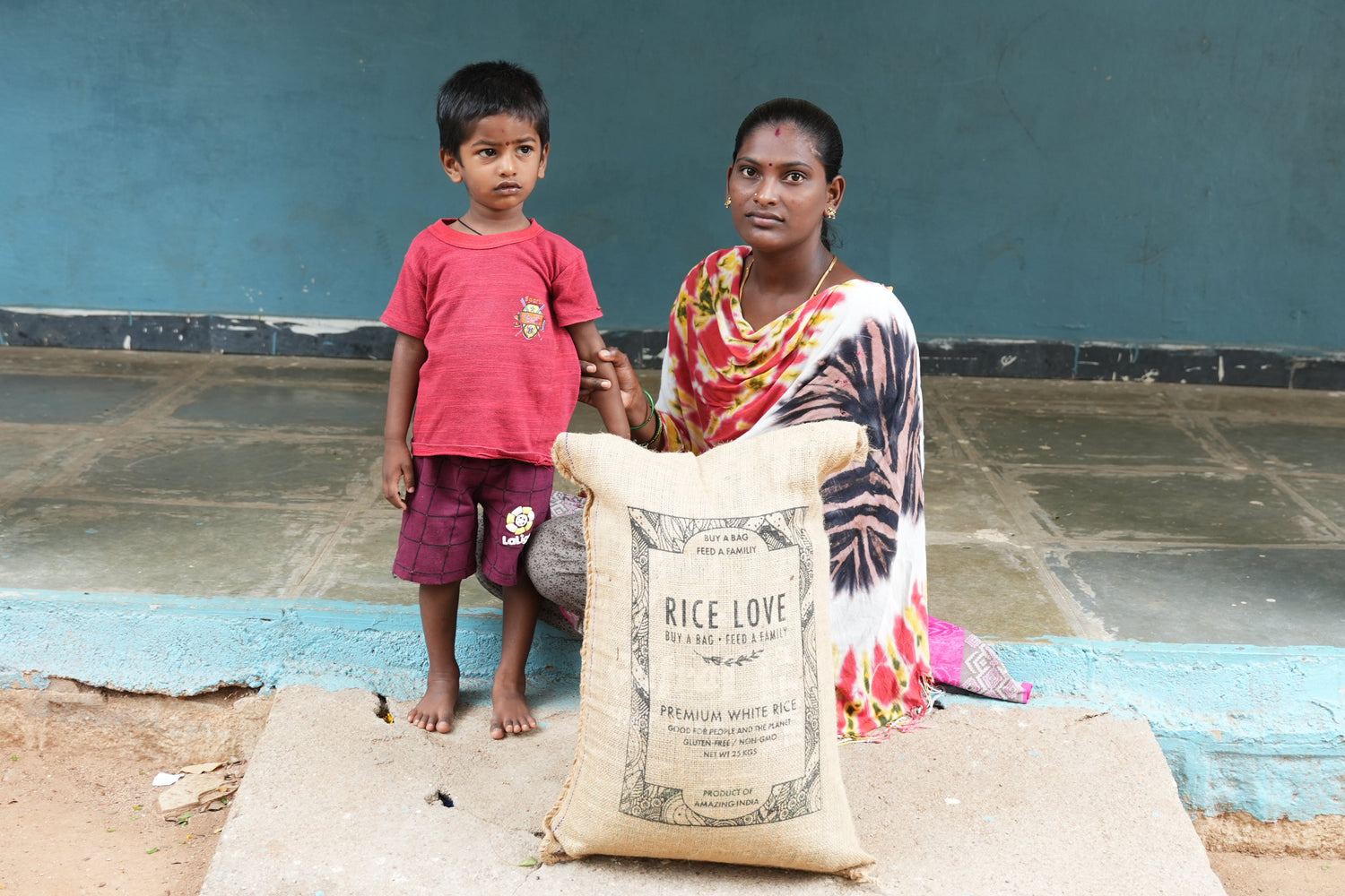 Kalyani Basavaraju Family #3508 - Rice Love