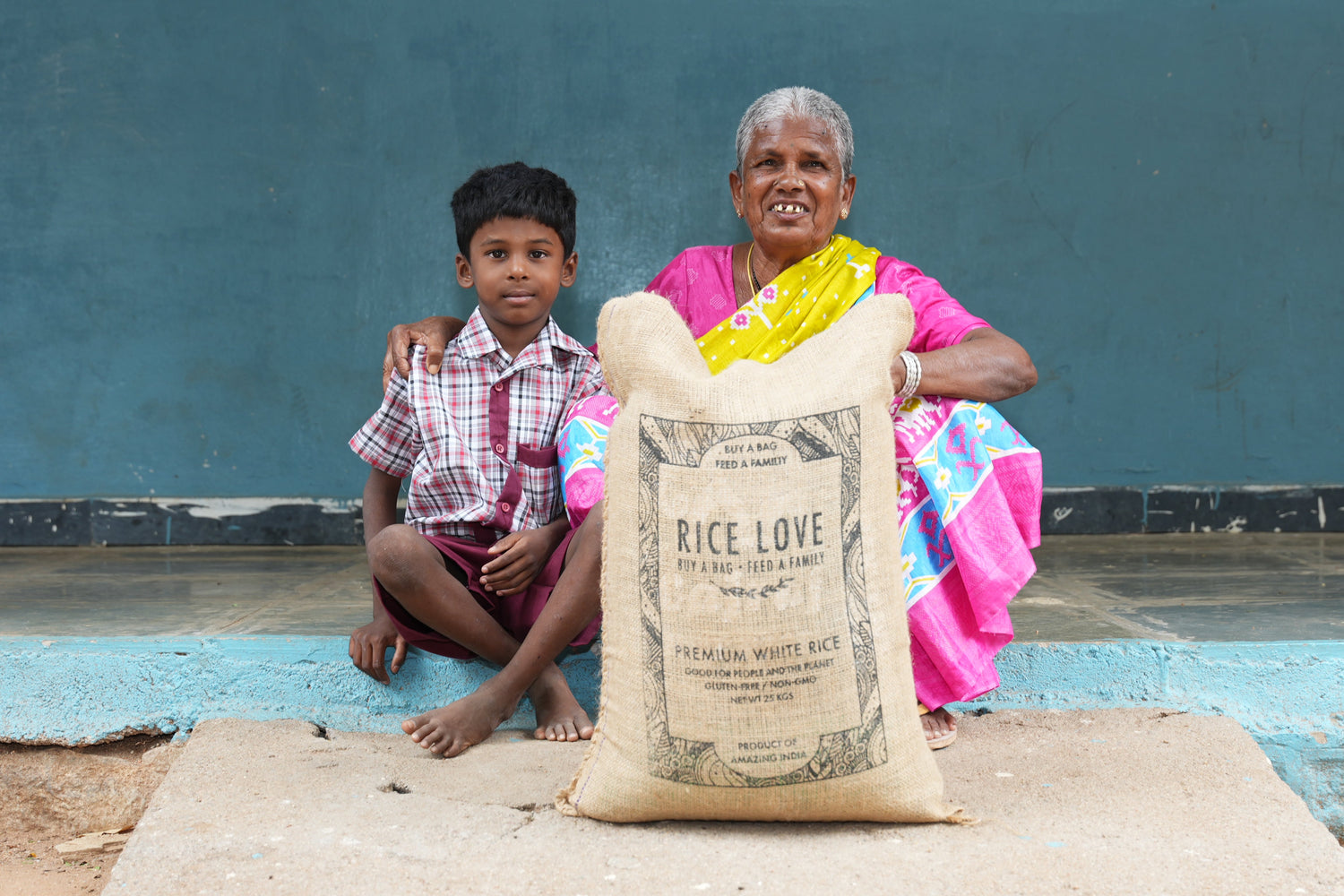 Kanakaraju Marla Family #3462 - Rice Love