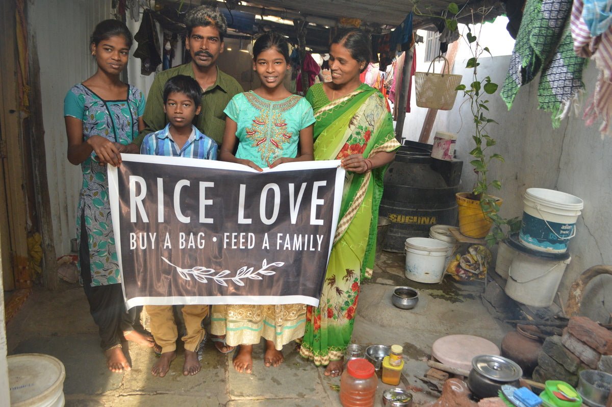 Kasturi Ramulu Family #1513 - Rice Love
