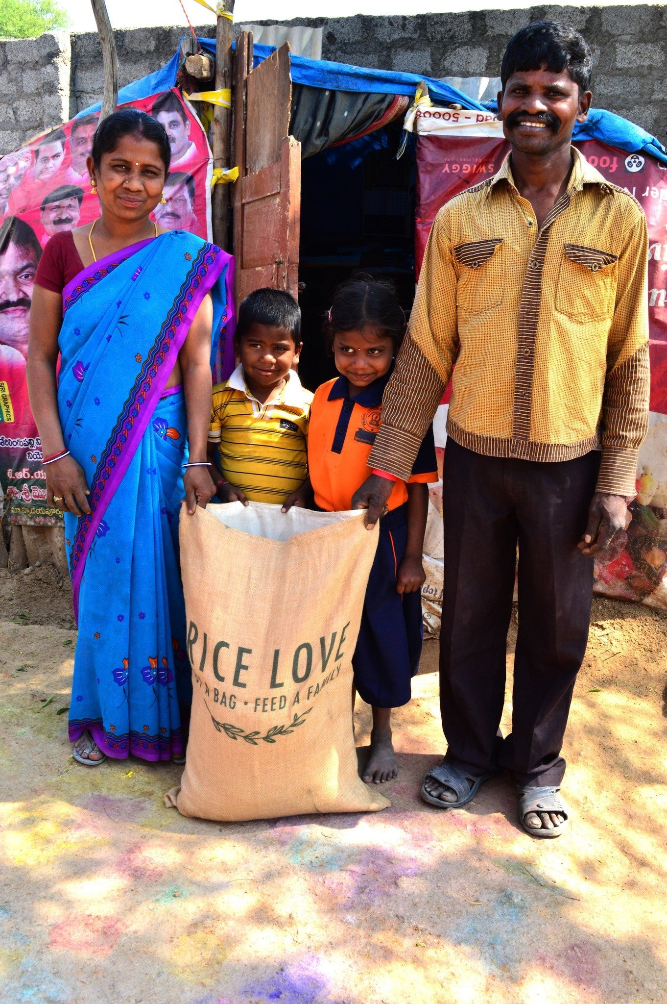 Kinmolu Family #00135 - Rice Love