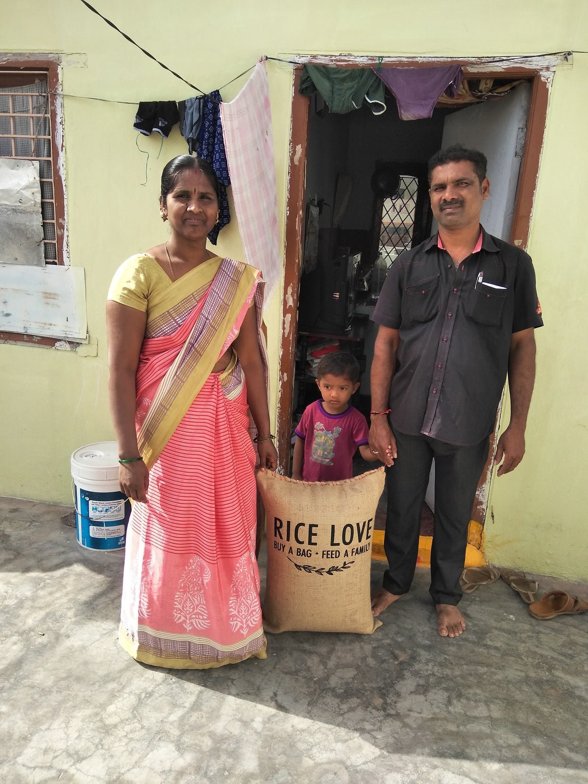 Kollapakam Kumar Family #1101 - Rice Love