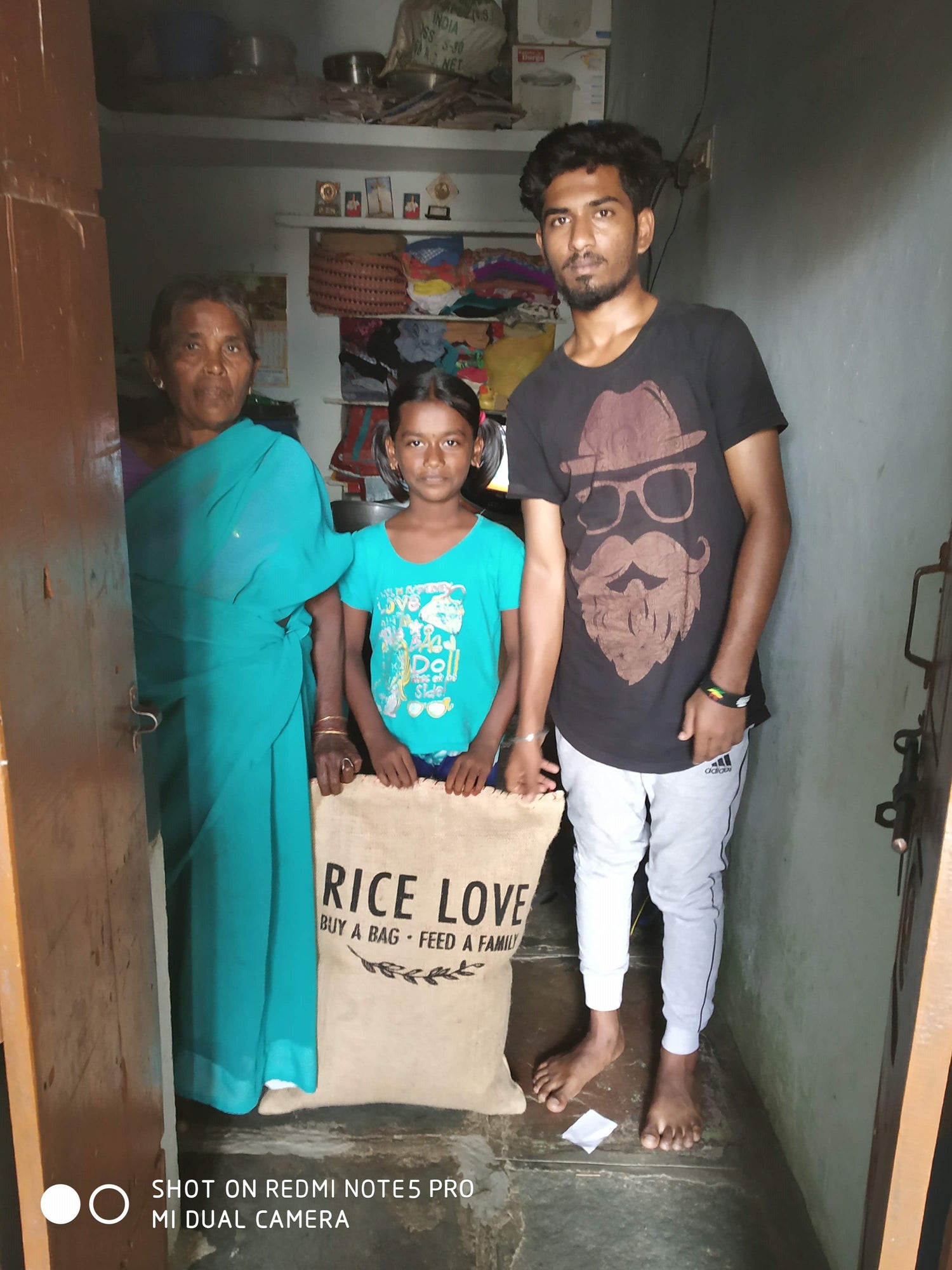 Kommula Dasamma Family #896 - Rice Love