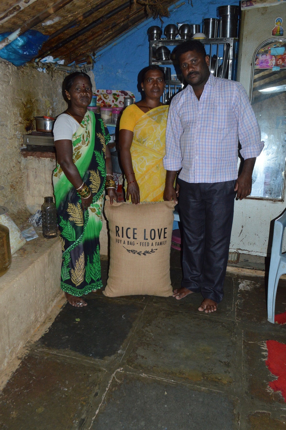 Kompally Rajamma Family #842 - Rice Love