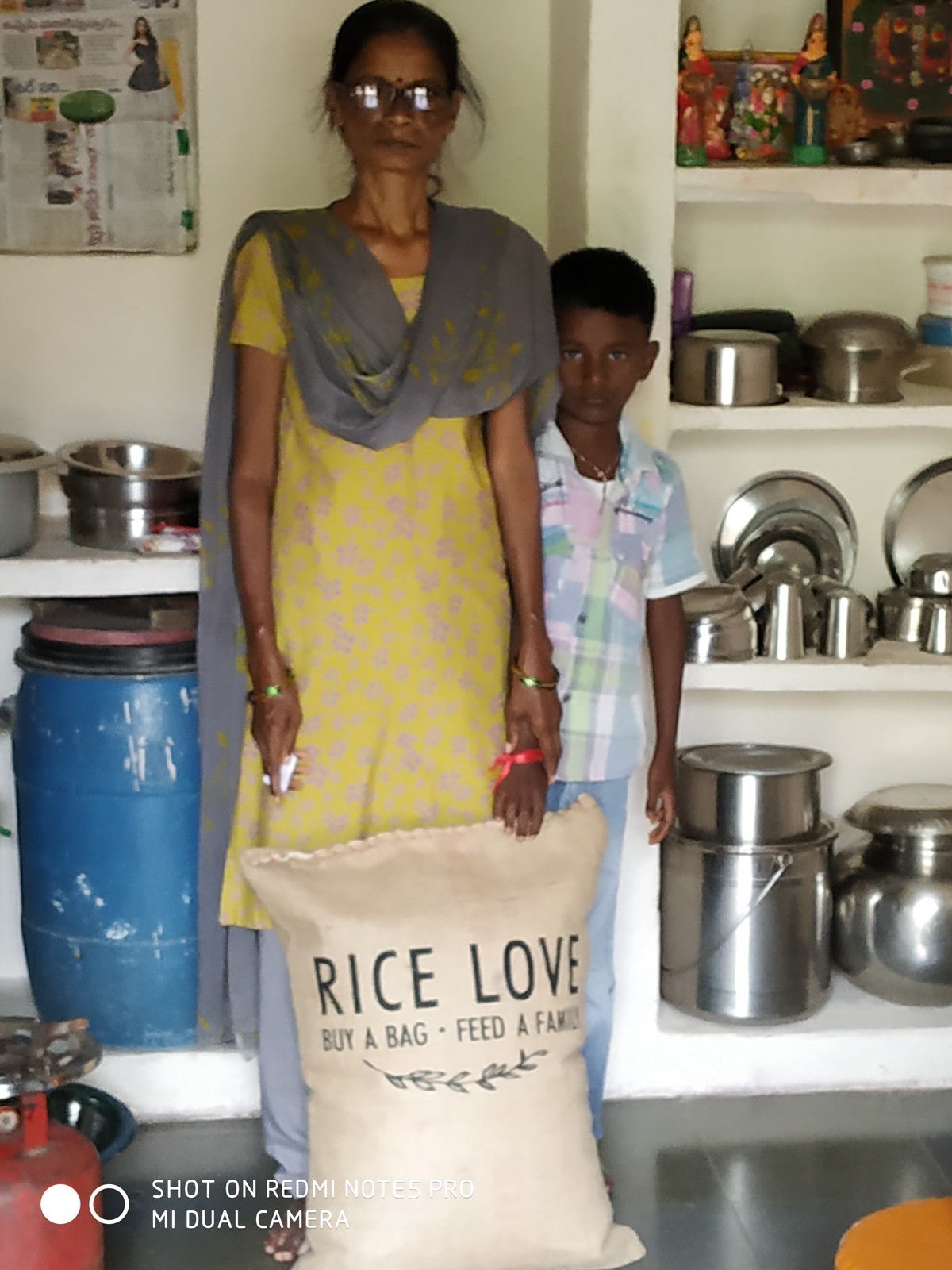 Kompally Yadamma Family #1162 - Rice Love