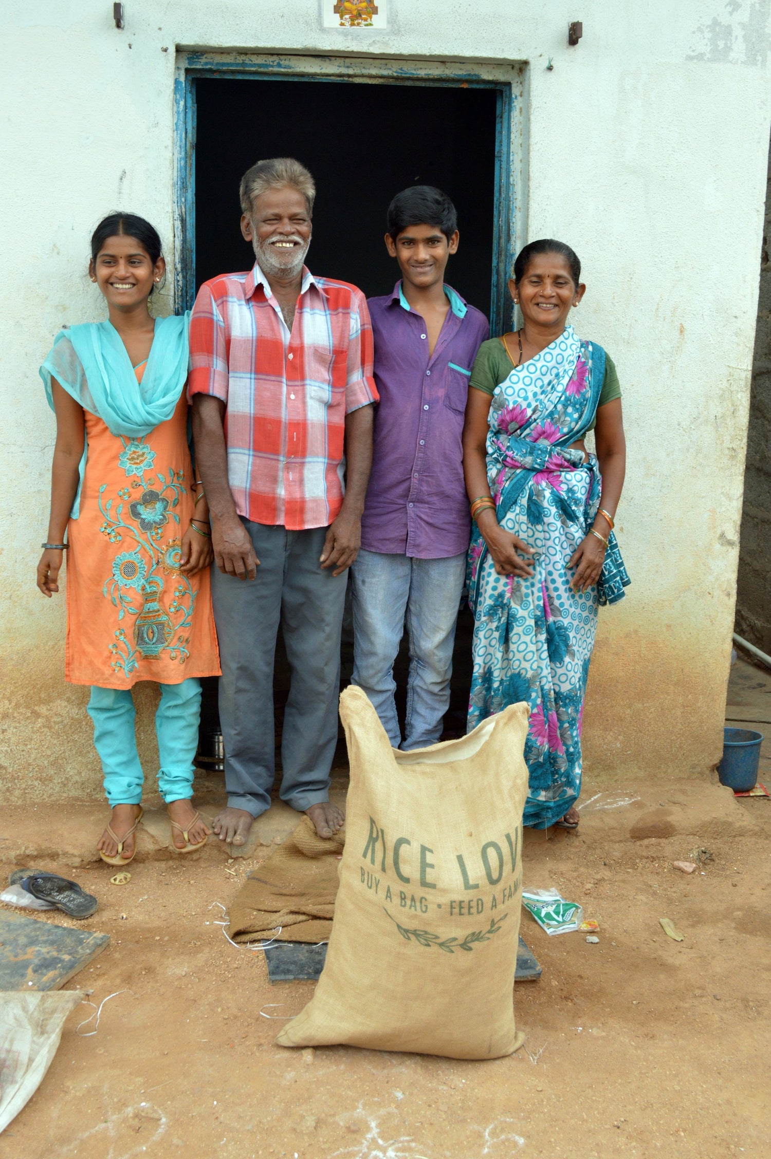 Koteshwar Rao Nandi Family #243 - Rice Love
