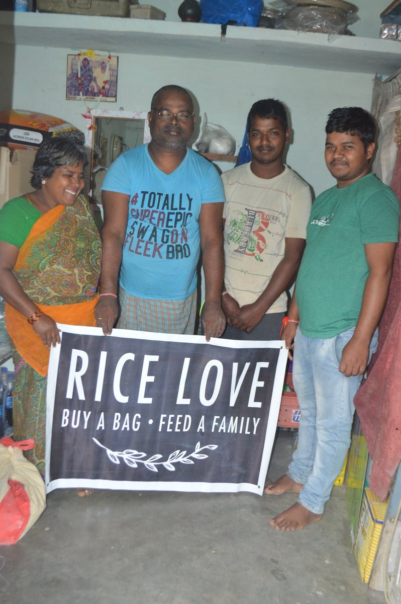 Kothapalli Ramulu Family #1518 - Rice Love