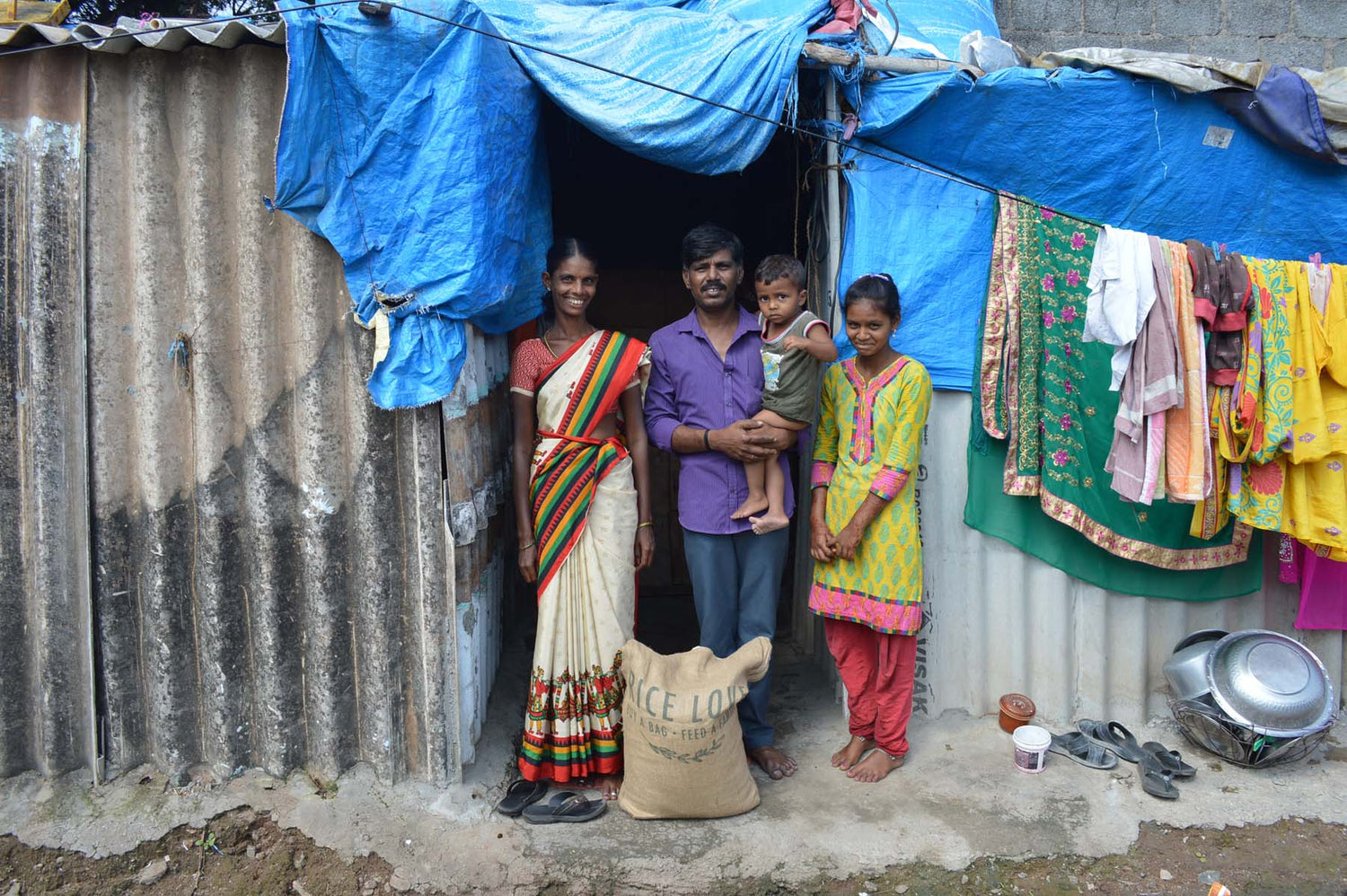 Krishna Banovath Family #485 - Rice Love