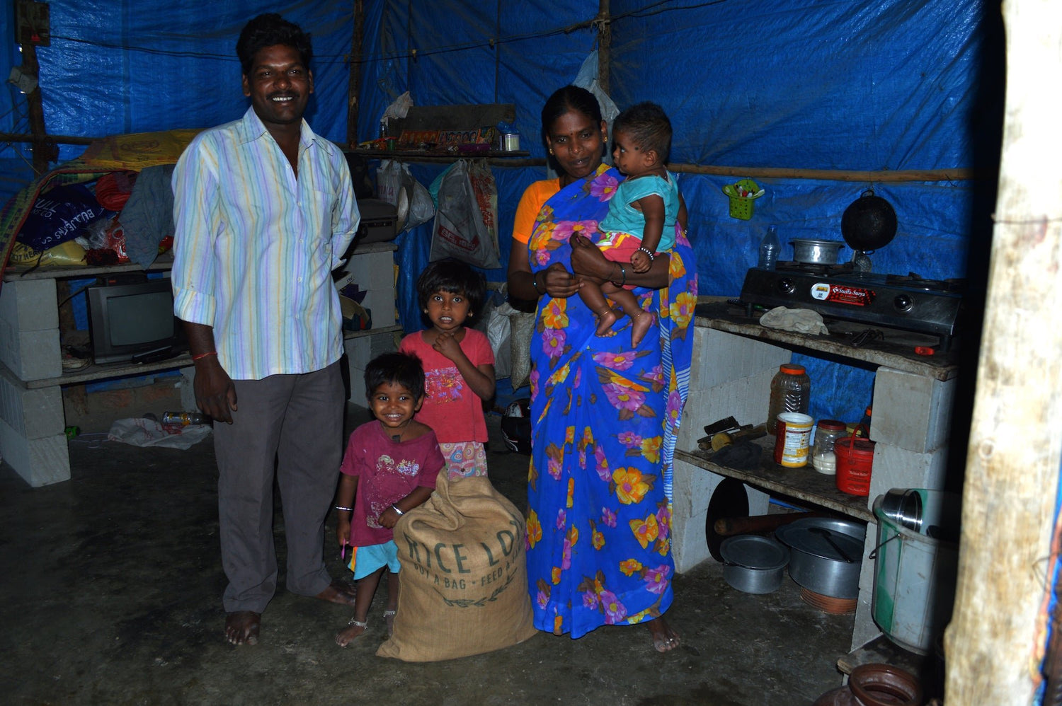 Krishna Bucchhum Family #224 - Rice Love