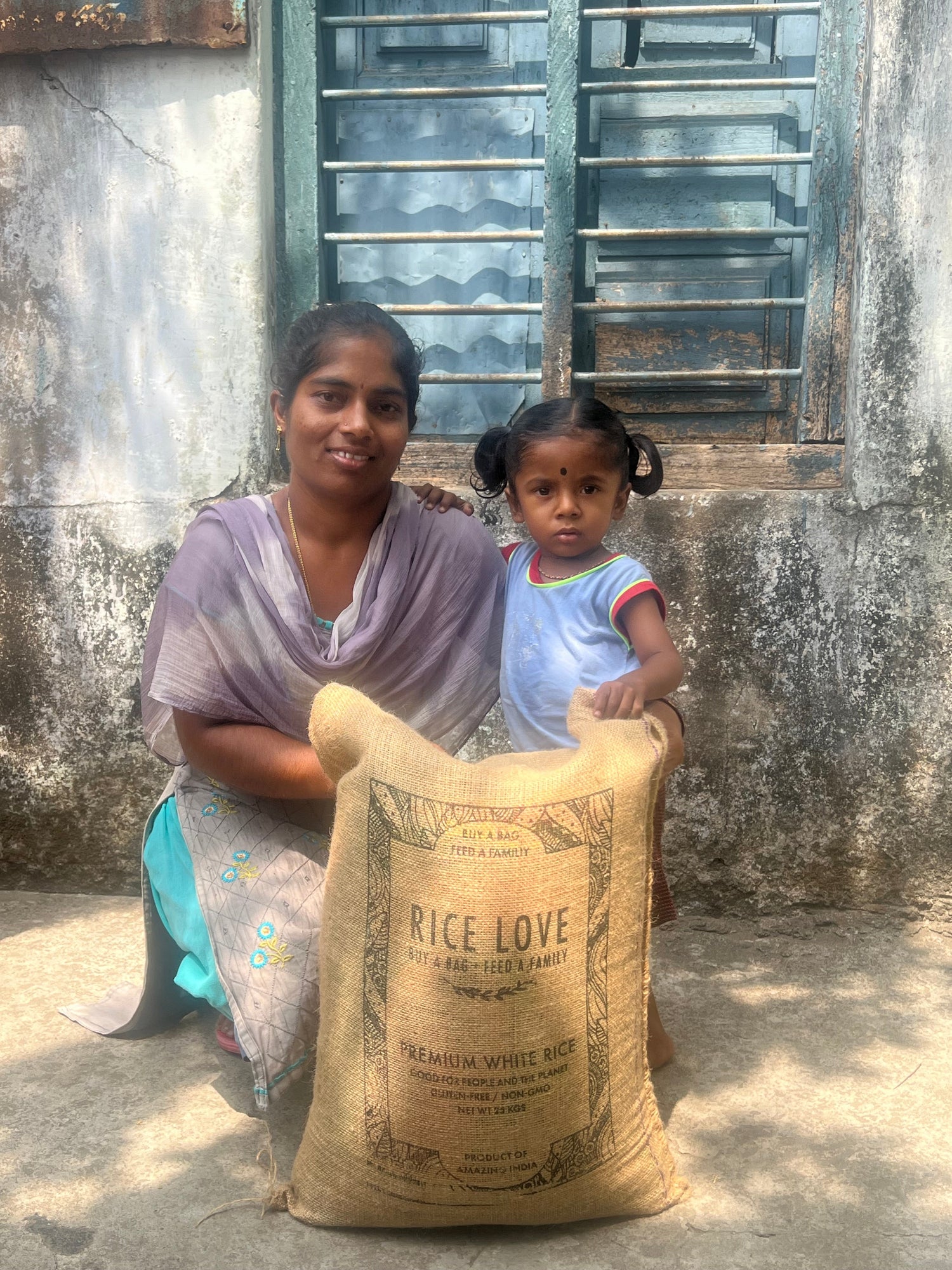 Krishna Peddapelli Family #3414 - Rice Love