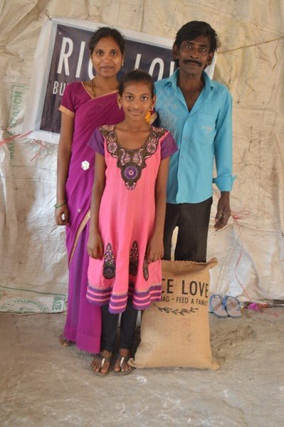 Krishnaiah Palla Family #1848 - Rice Love