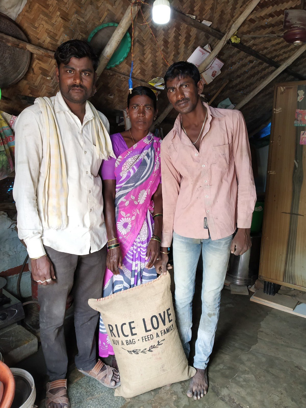 Krishnaveni Komala Family #1302 - Rice Love
