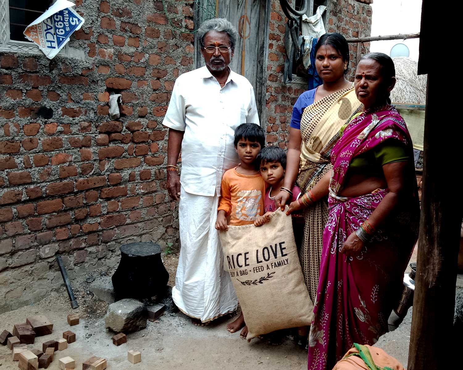 Kumaraswamy Rampelli Family #1240 - Rice Love