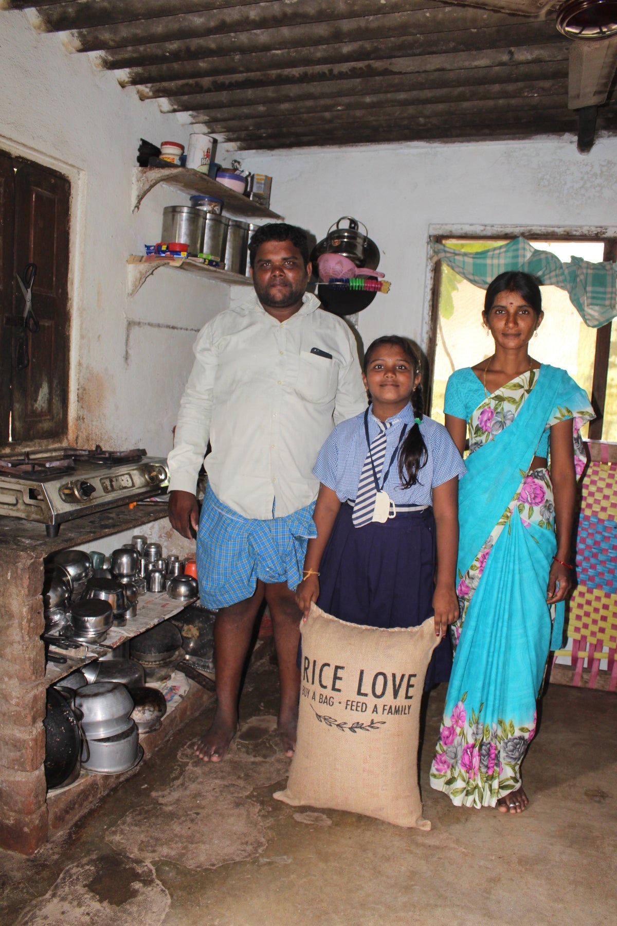 Kurmila Chiranjeevi Family #1375 - Rice Love