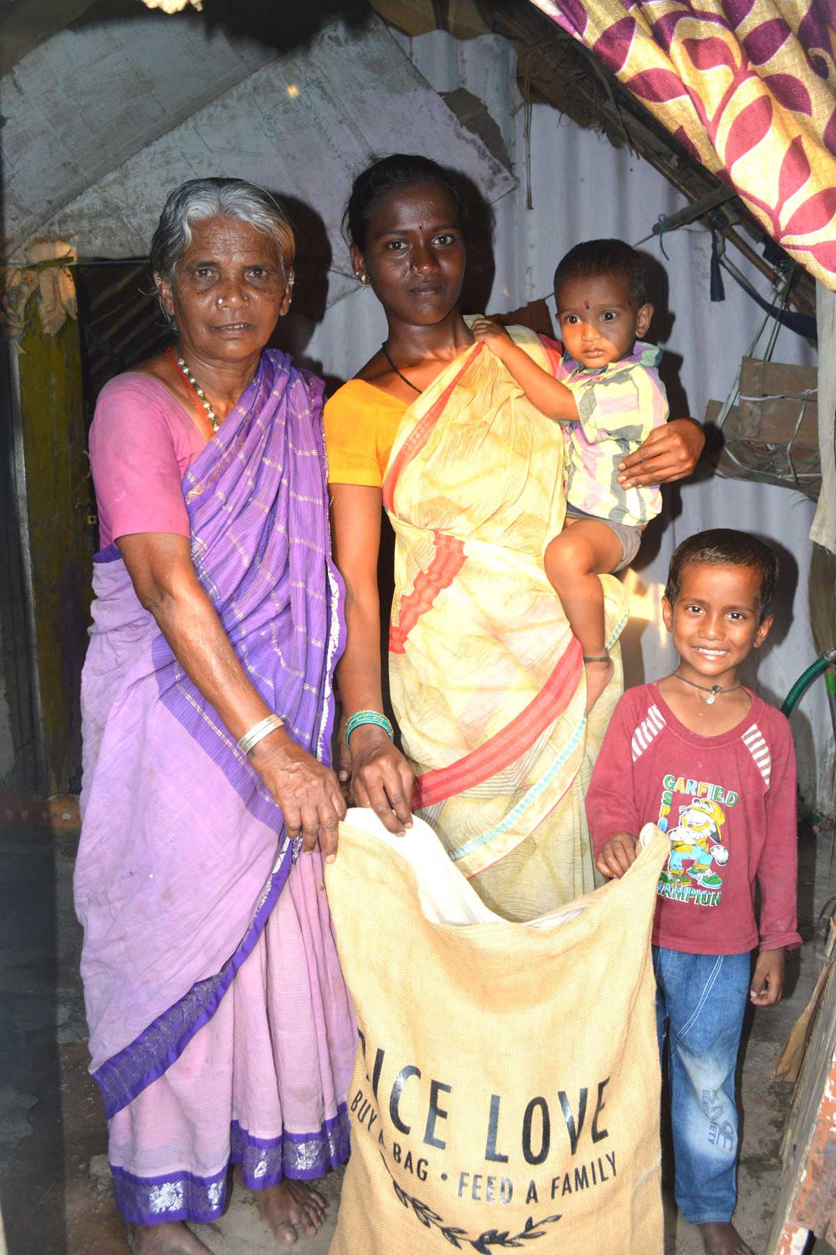 Kuruma  Radha Family #704 - Rice Love