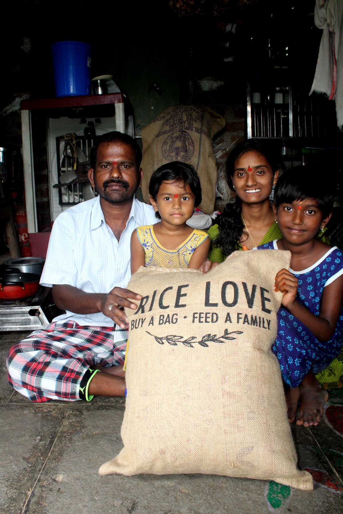 Kusuma Suresh Family #999 - Rice Love