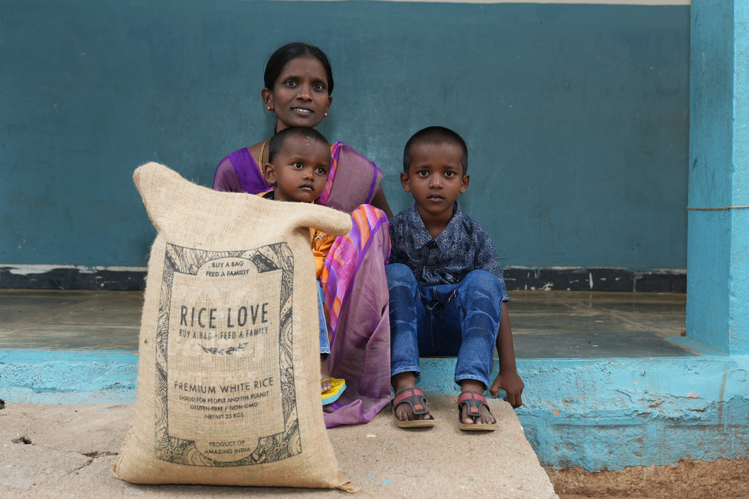 Lalitha Barugu Family #3495 - Rice Love