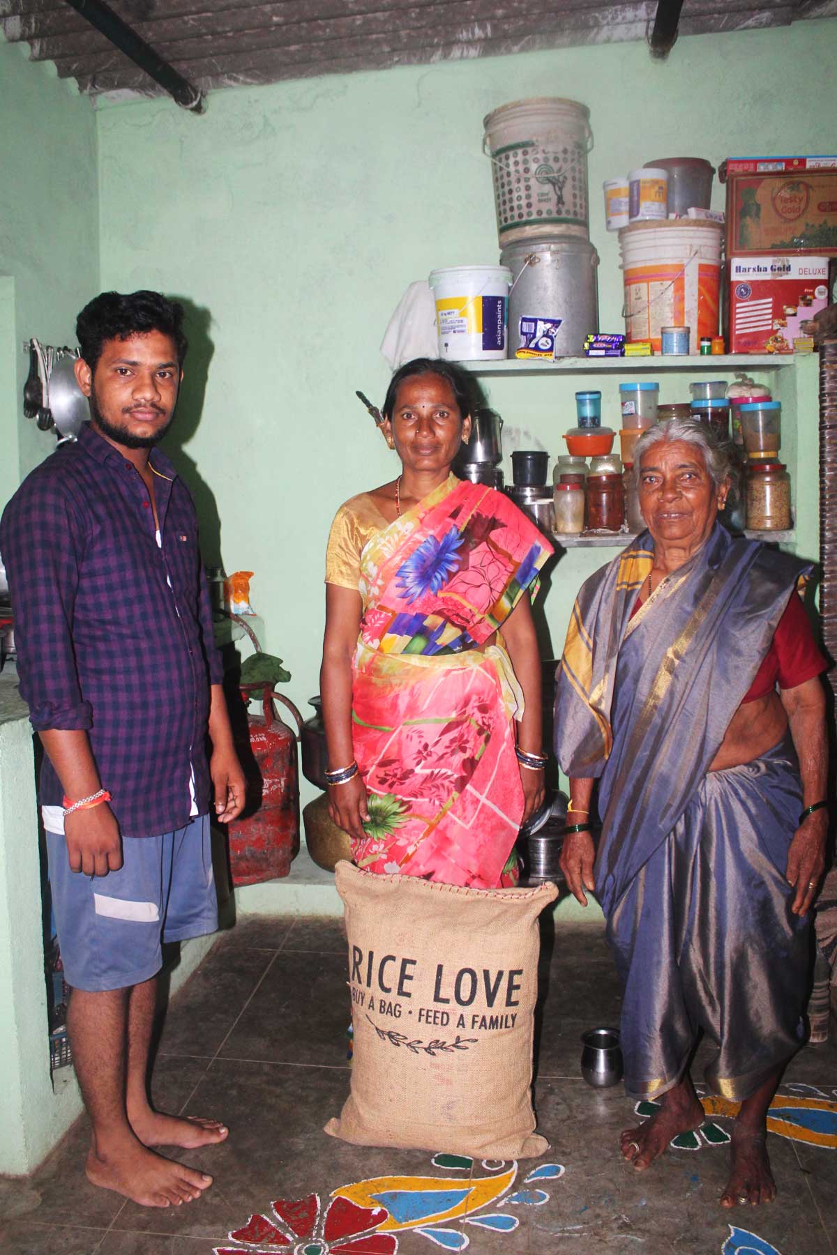 Lashmamma Aparadhi Family #2031 - Rice Love