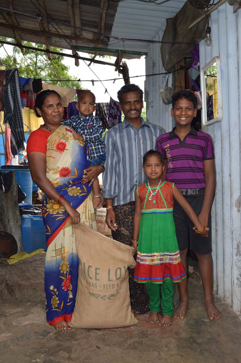 Laxman Madari Family #349 - Rice Love