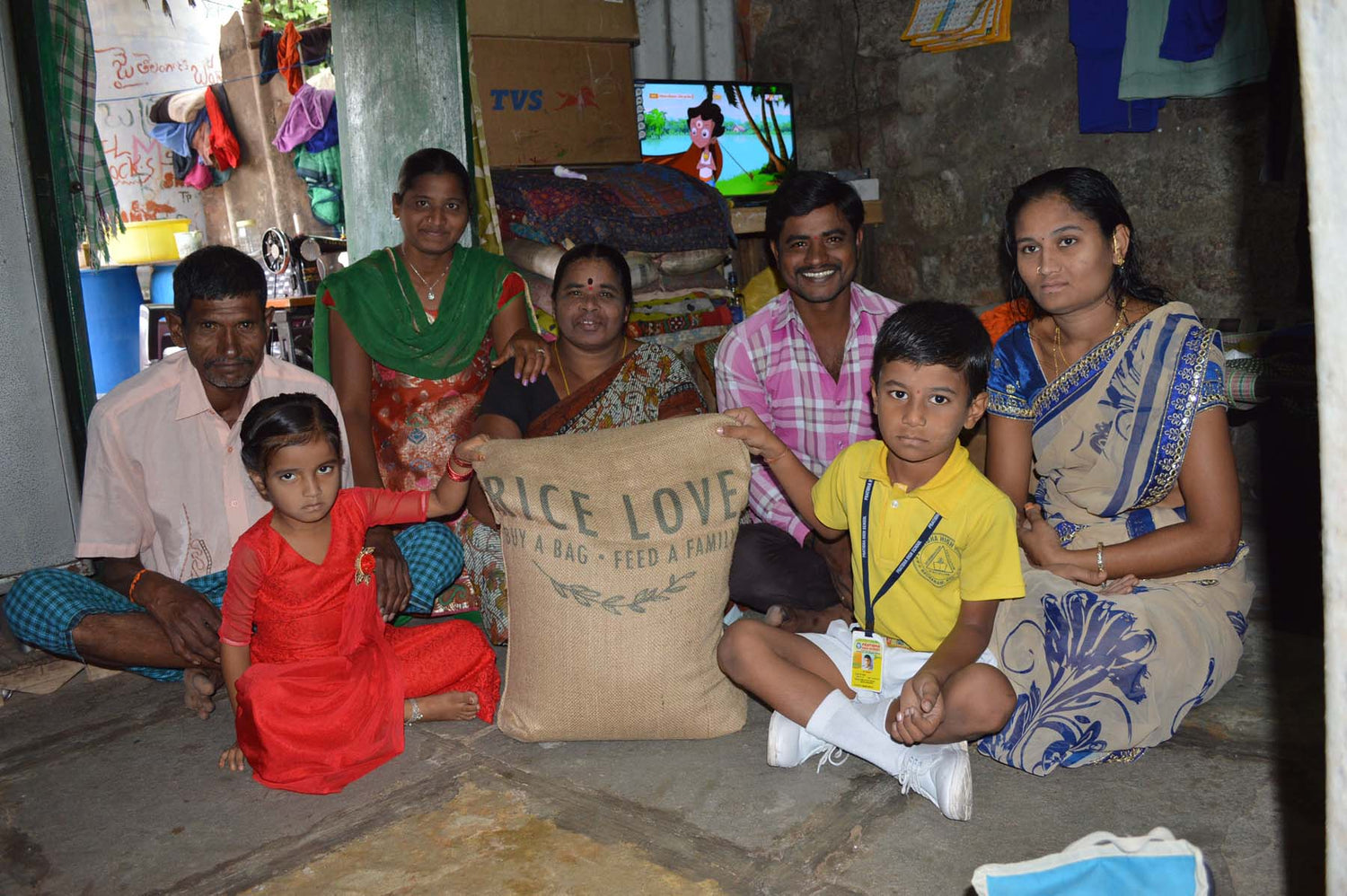 Linga Banovath Family #468 - Rice Love