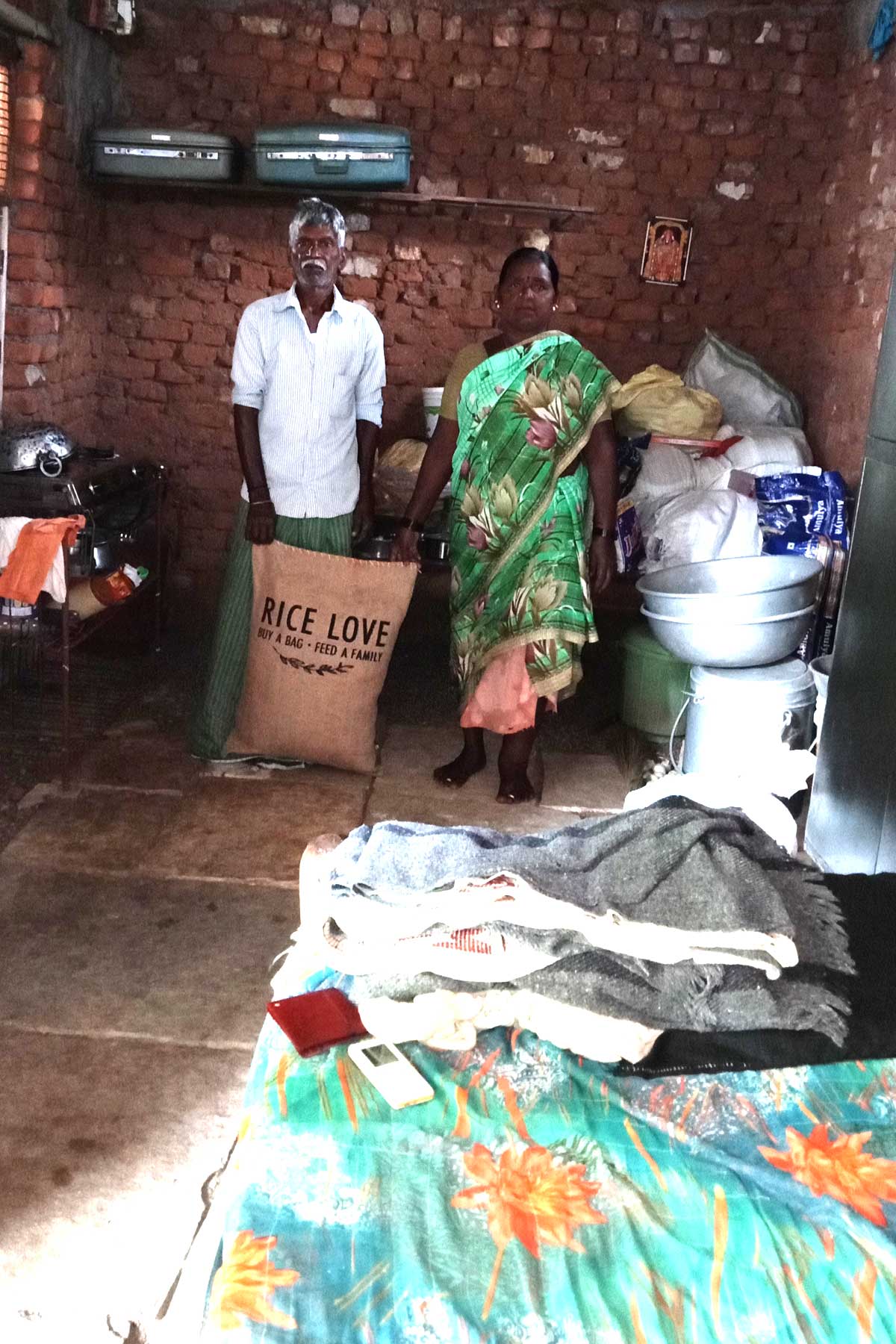 Lingaiah Gajjela Family #1230 - Rice Love