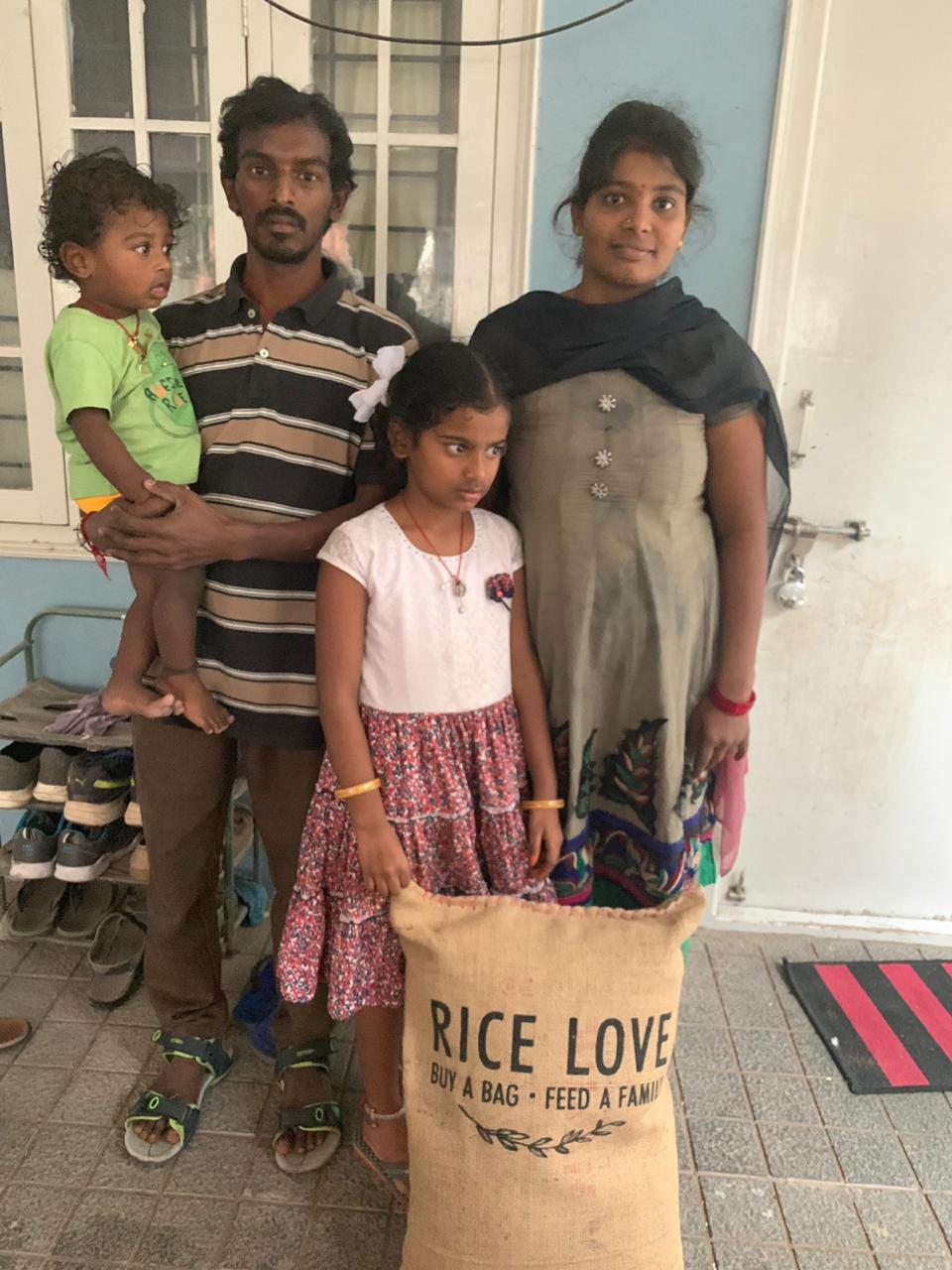 Lova Raju Kakinada Family #1563 - Rice Love