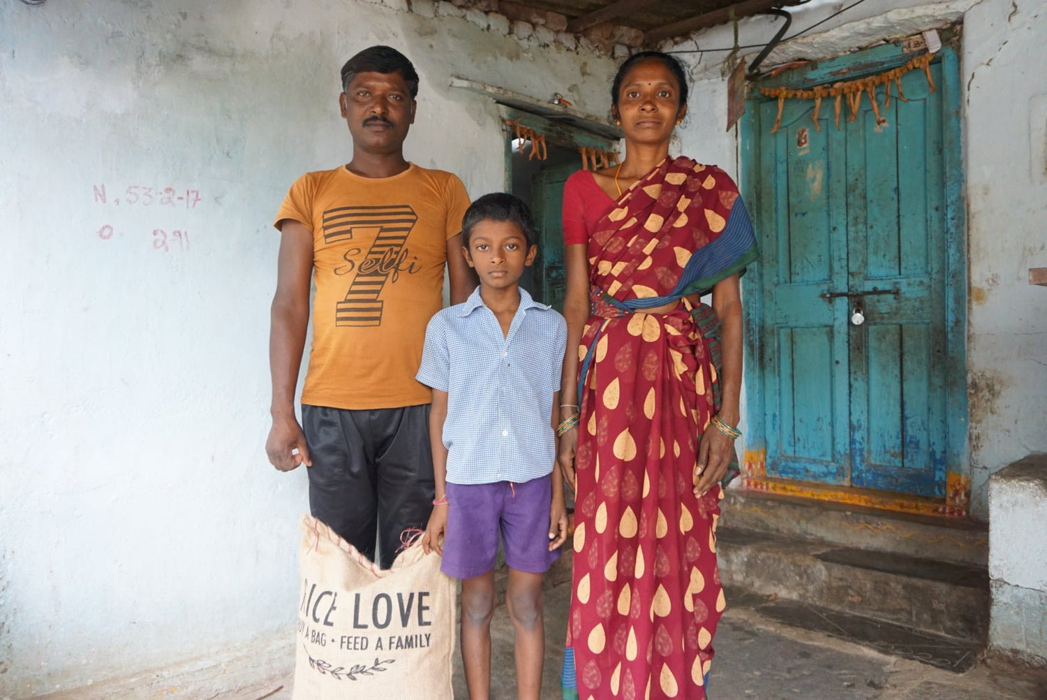 Maddela Kumaraswamy Family #1048 - Rice Love