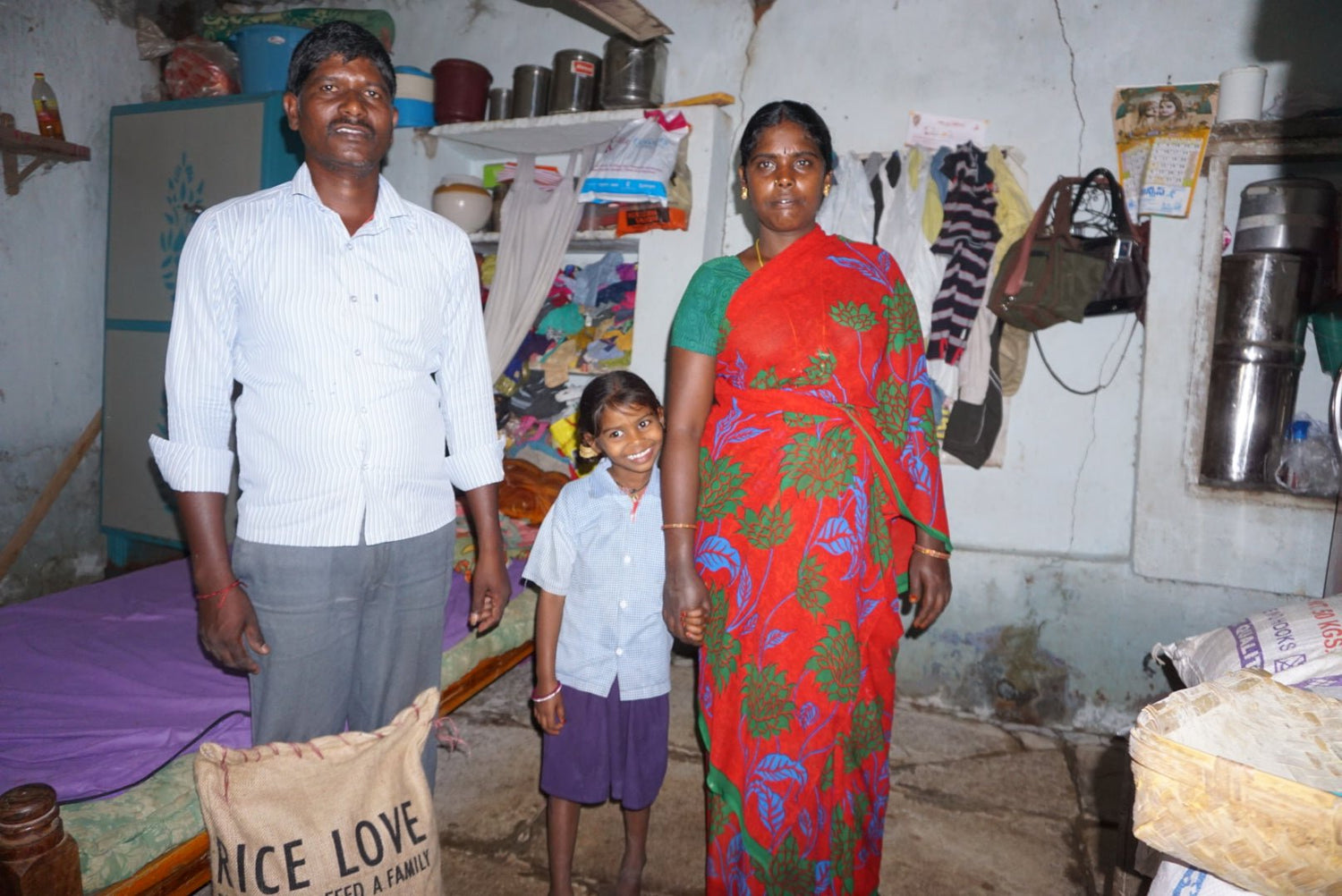 Maddela Sarangapani Family #1049 - Rice Love