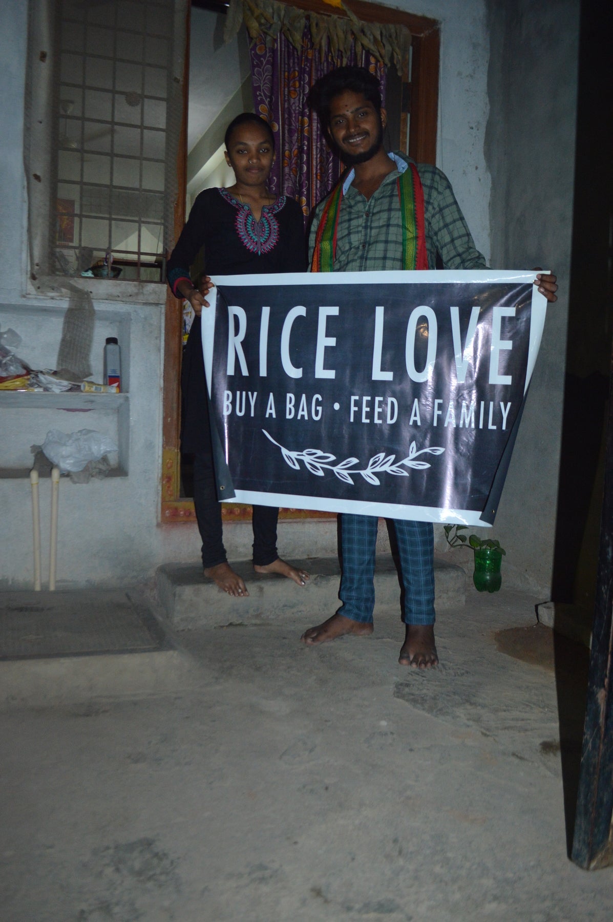 Madhurapula Santhosh Family #1541 - Rice Love