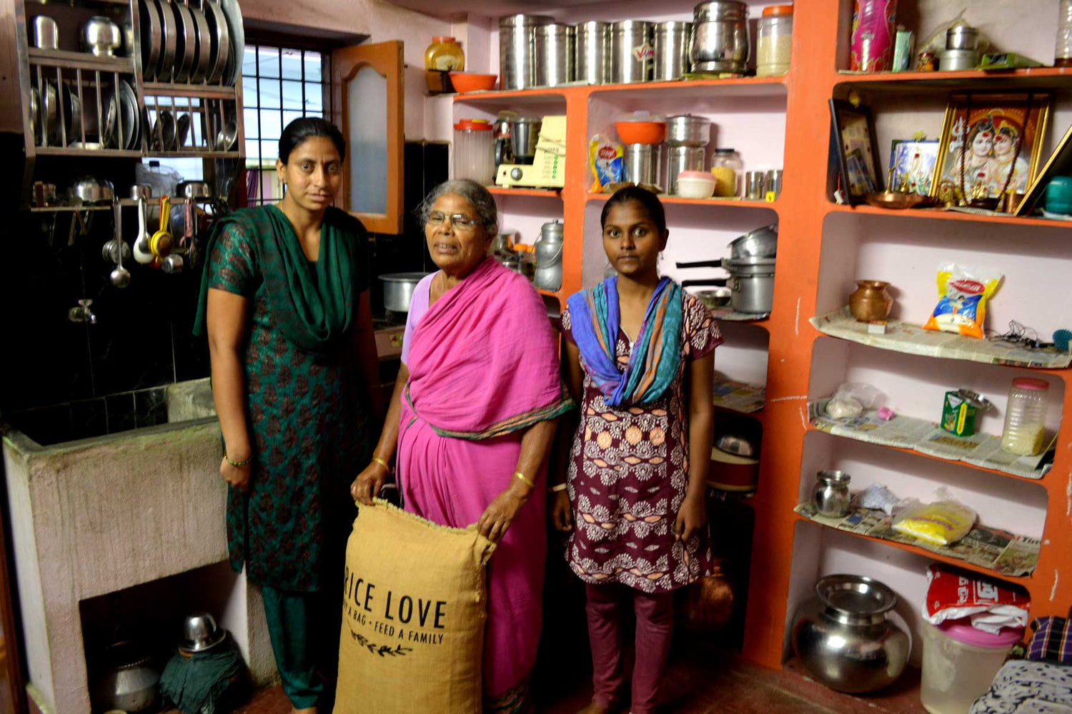 Madiparika Ramakka Family #775 - Rice Love