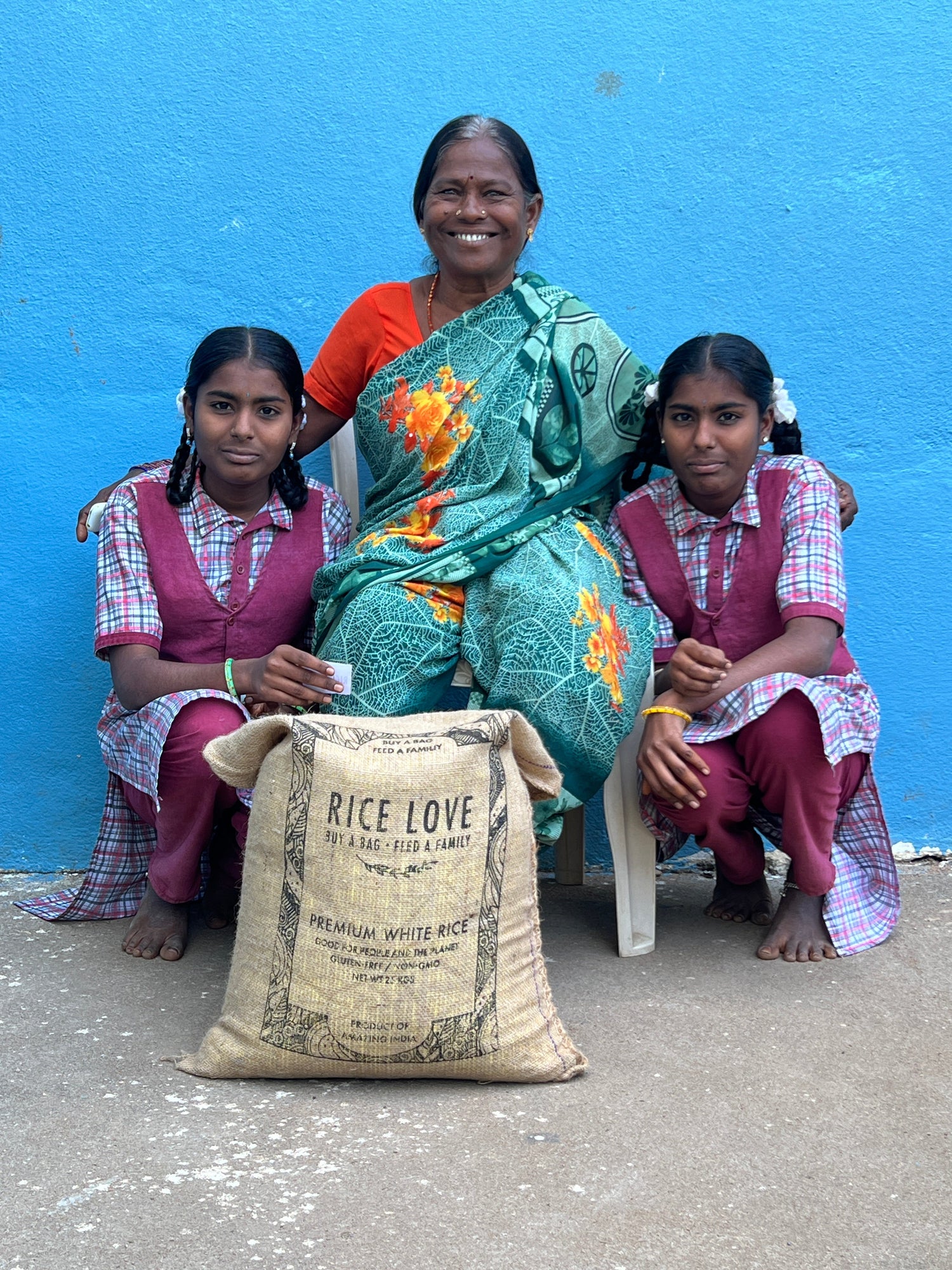 Mahender Manda Family #3232 - Rice Love