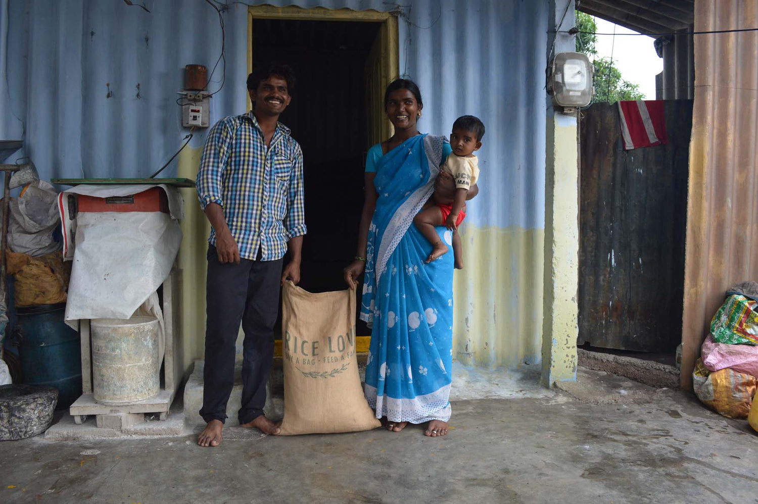 Mahesh Kommu Family #582 - Rice Love