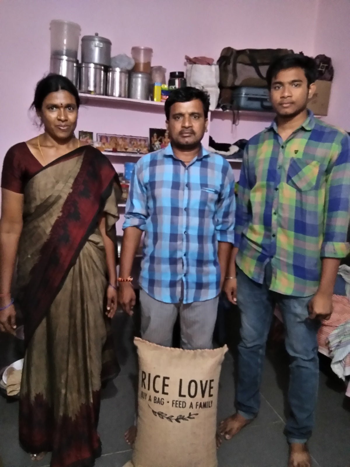 Maheshwarlu Puli Family #1496 - Rice Love