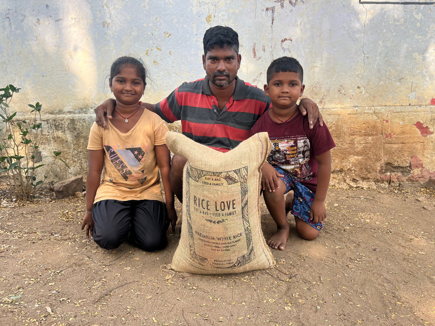 Mallaiah Burra Family #3435 - Rice Love