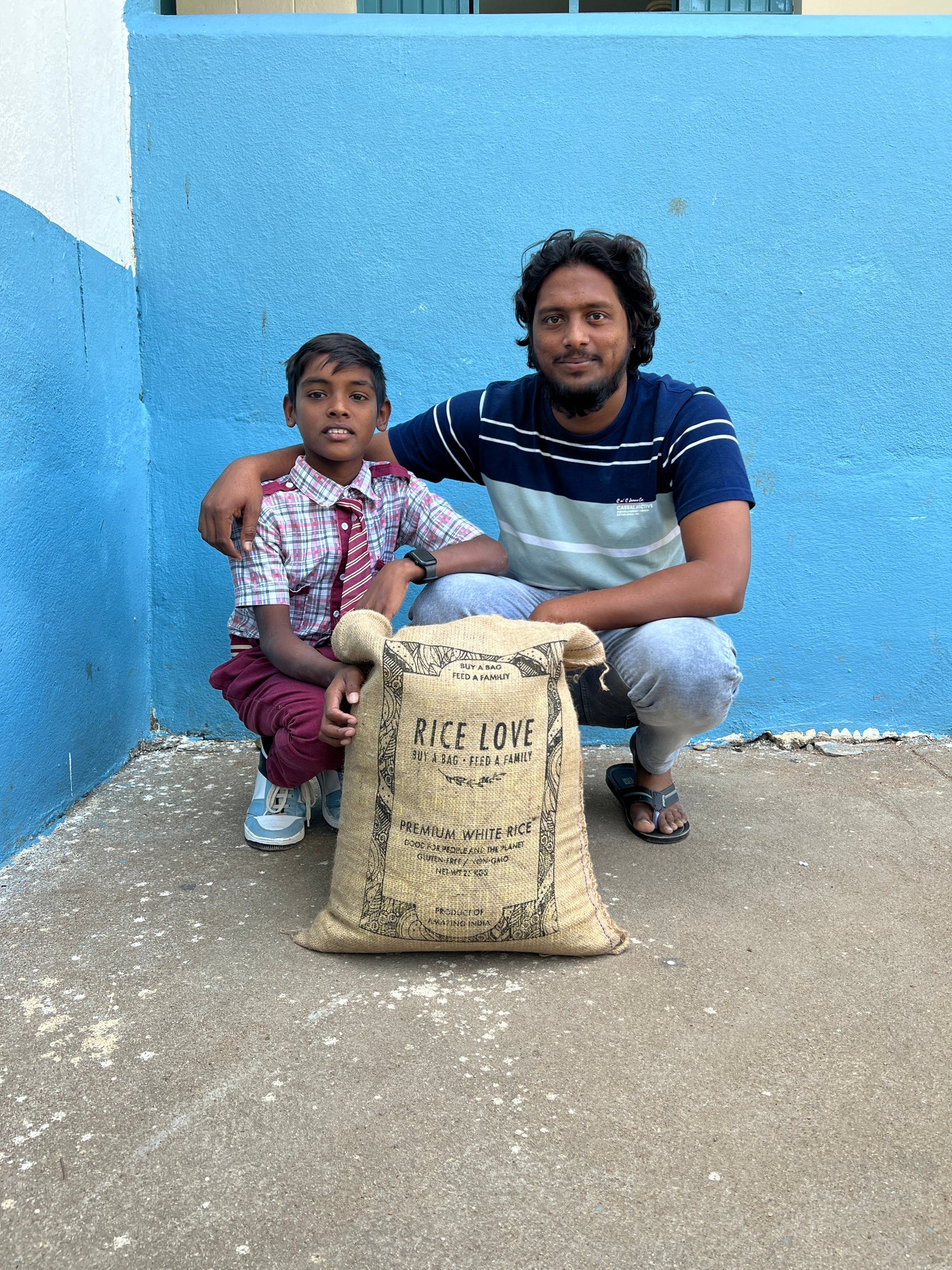 Mallaiah Gandla Family #3188 - Rice Love