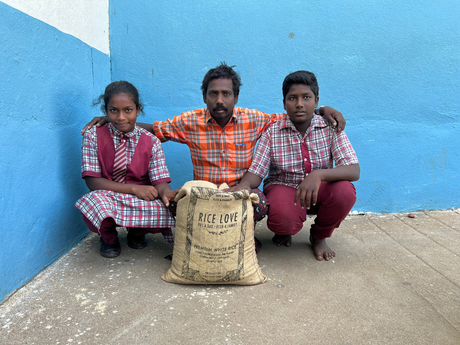 Mallaiah Ganta Family #3173 - Rice Love